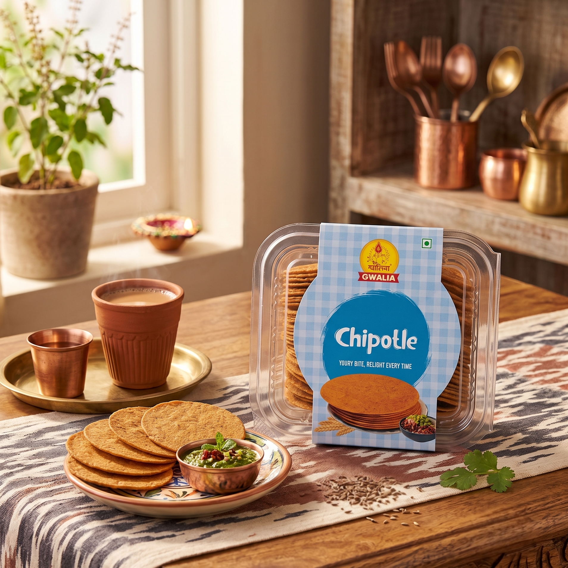 Coin Khakhra Chipotle