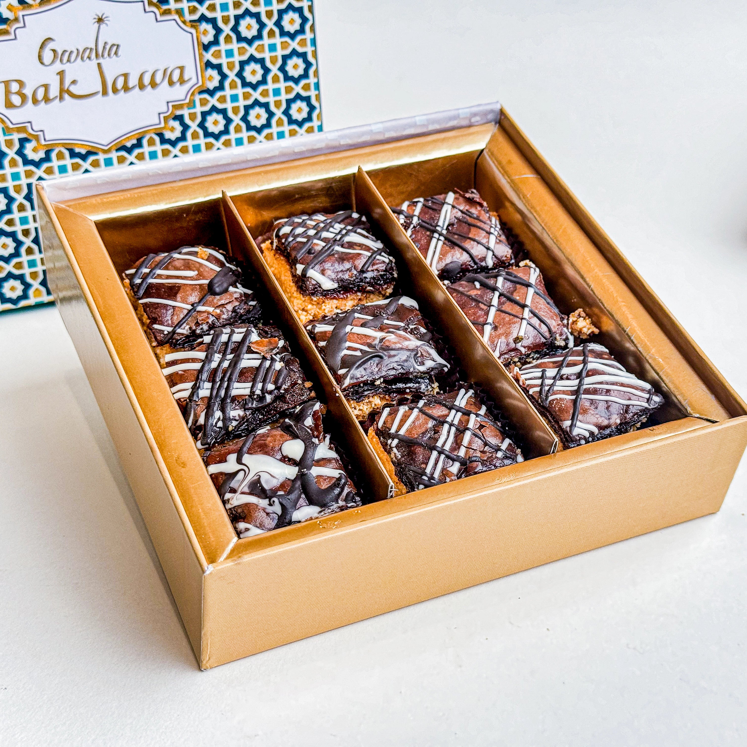 Chocolate Sqaure baklawa