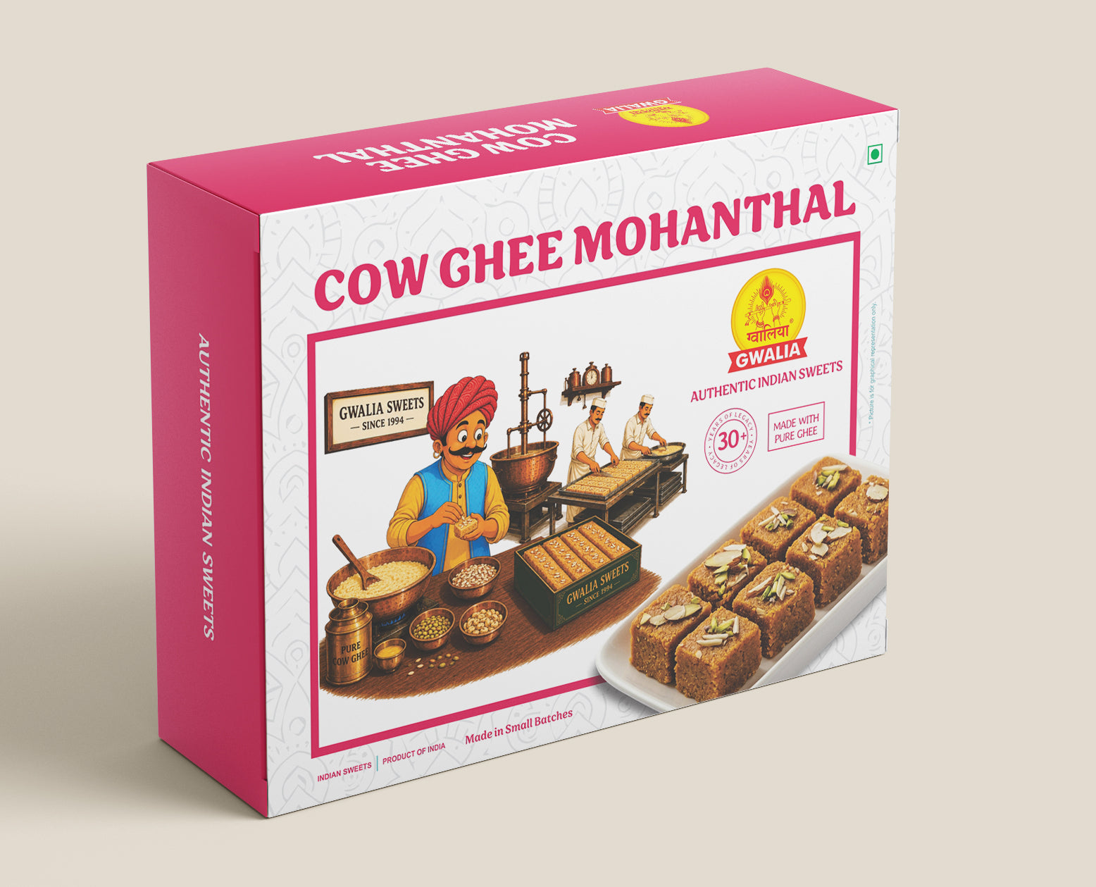 Ghee Mohanthal (90g)