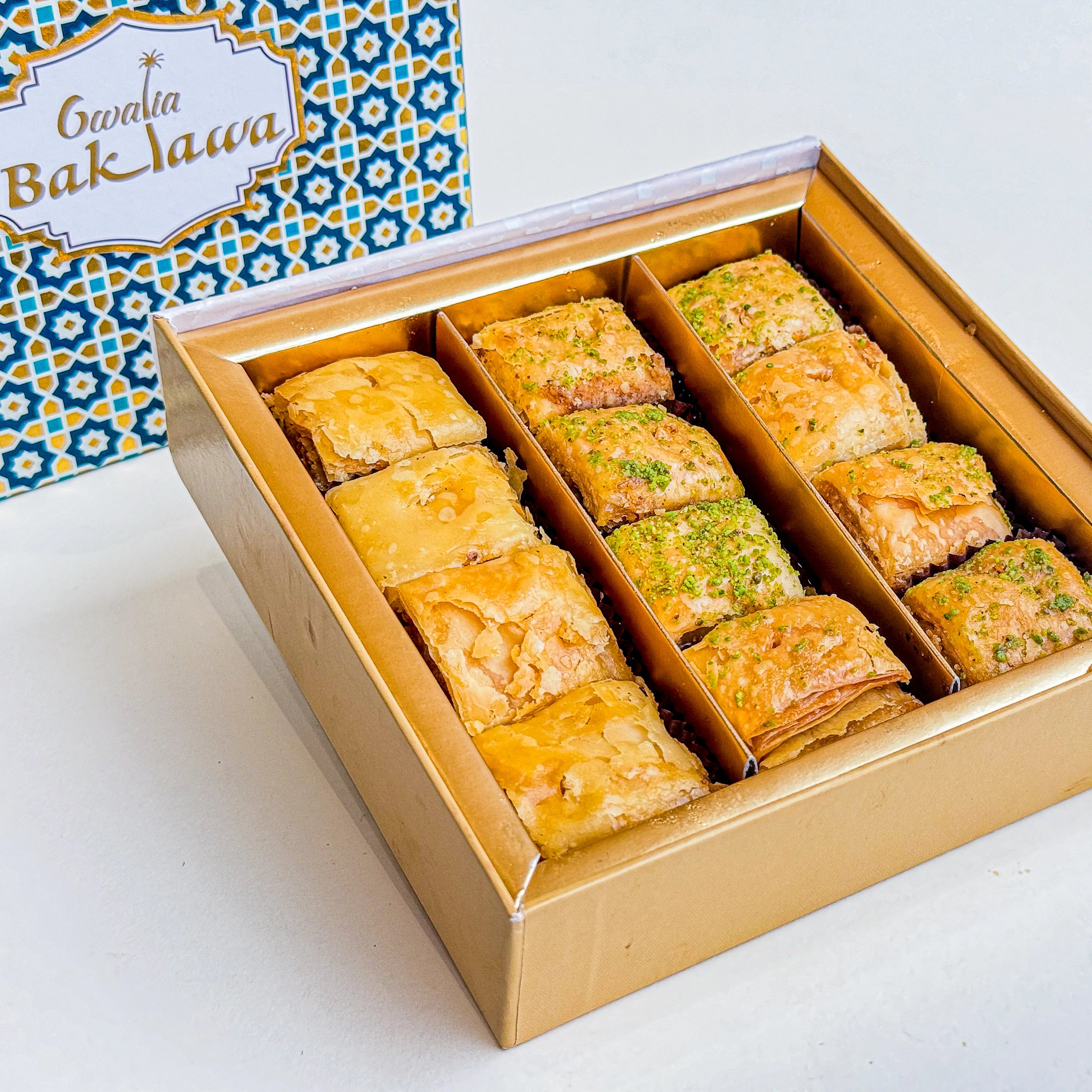 cashew square baklawa