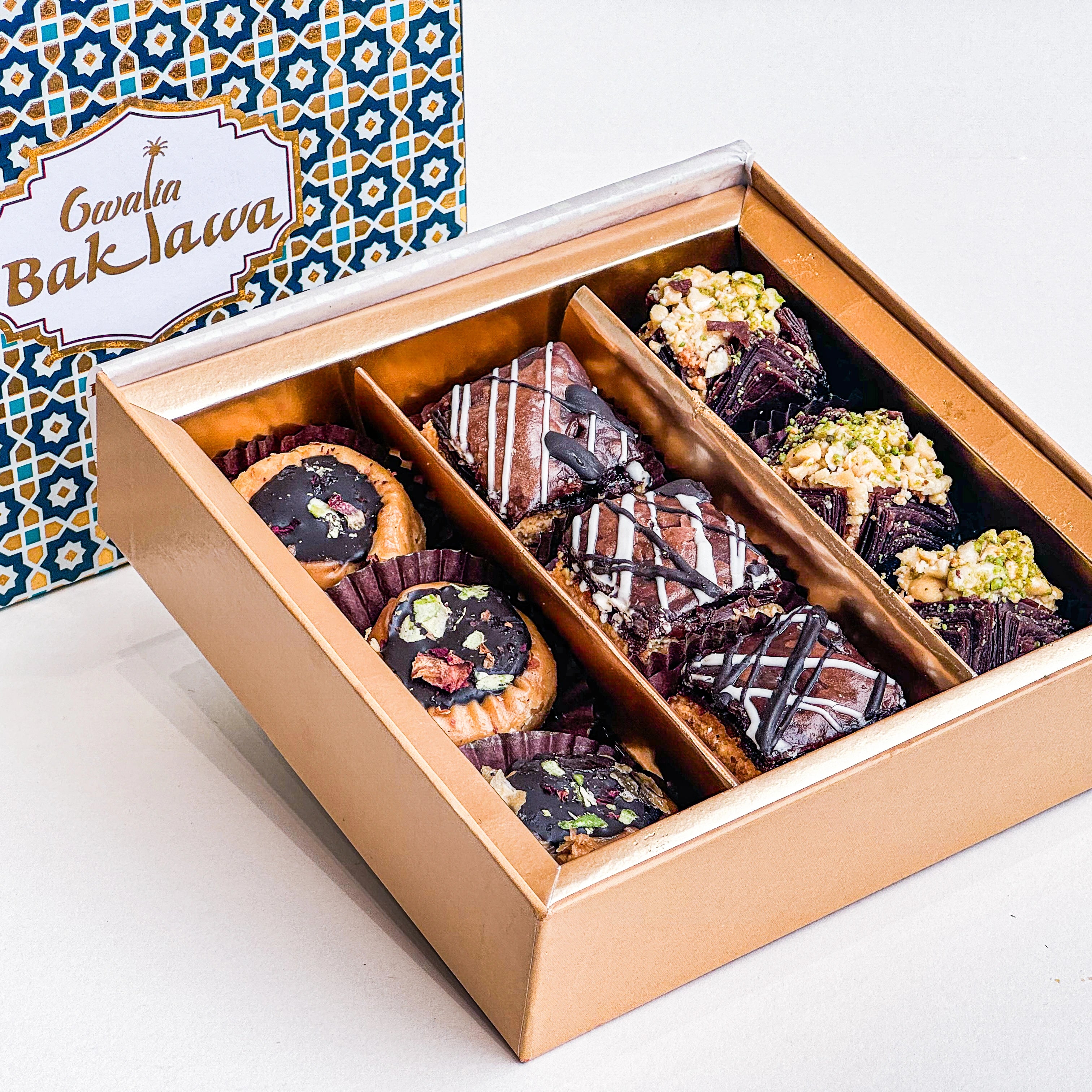 Assorted Chocolate Baklawa Box