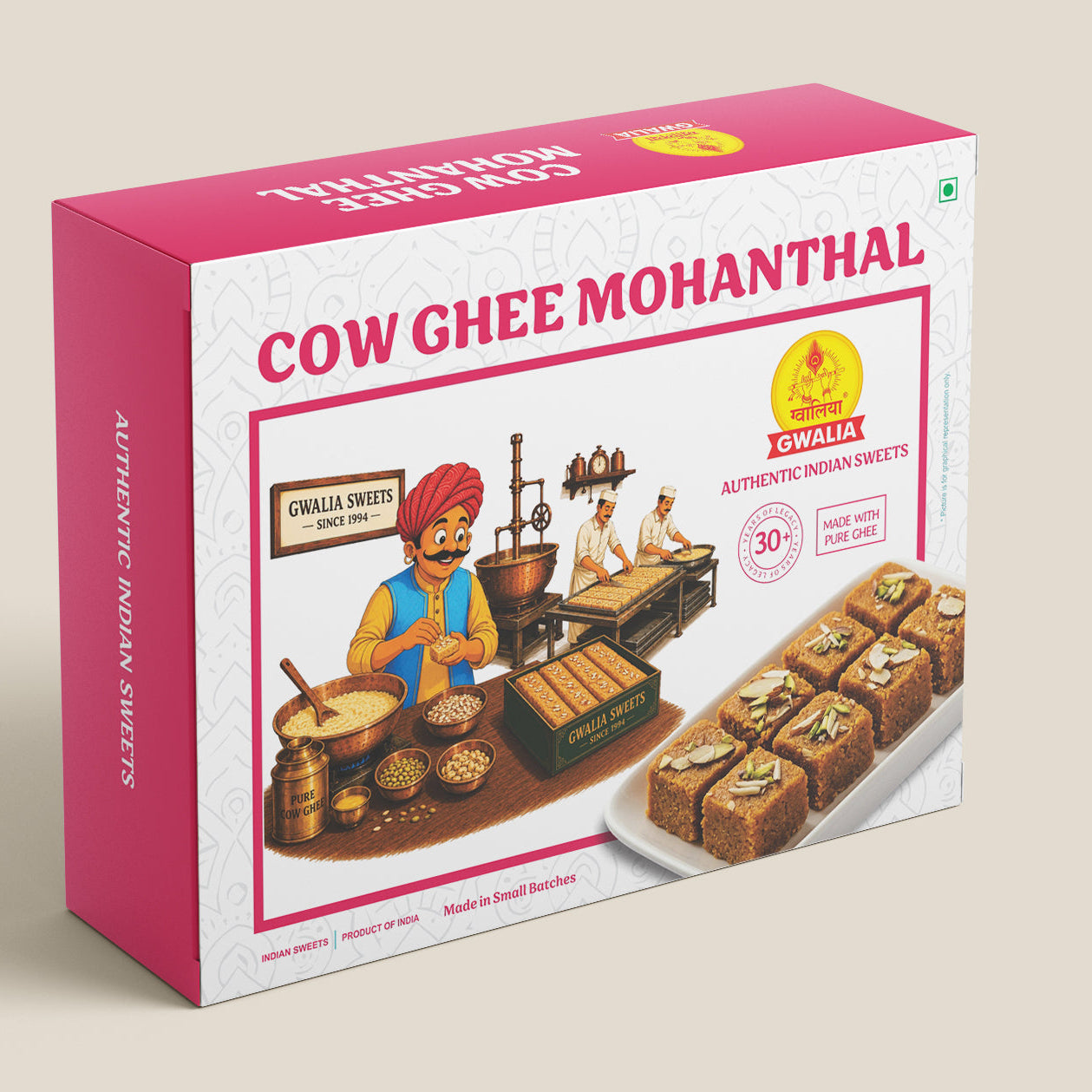 Ghee Mohanthal (90g)