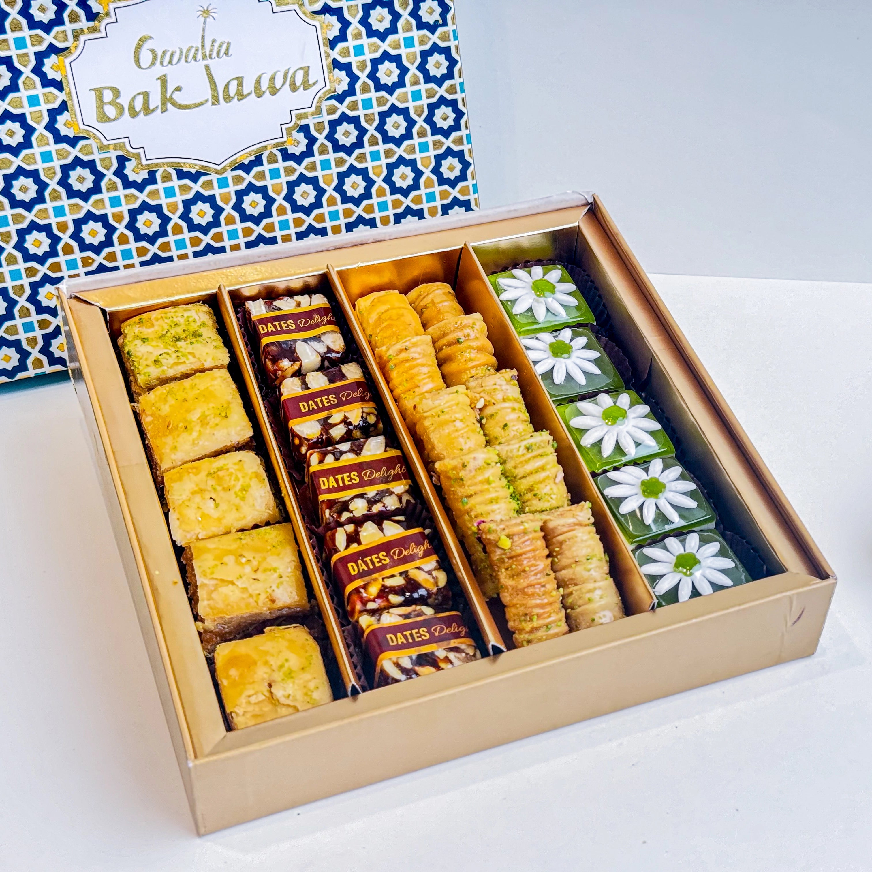 Assorted Baklawa and Gourmet Sweet Box