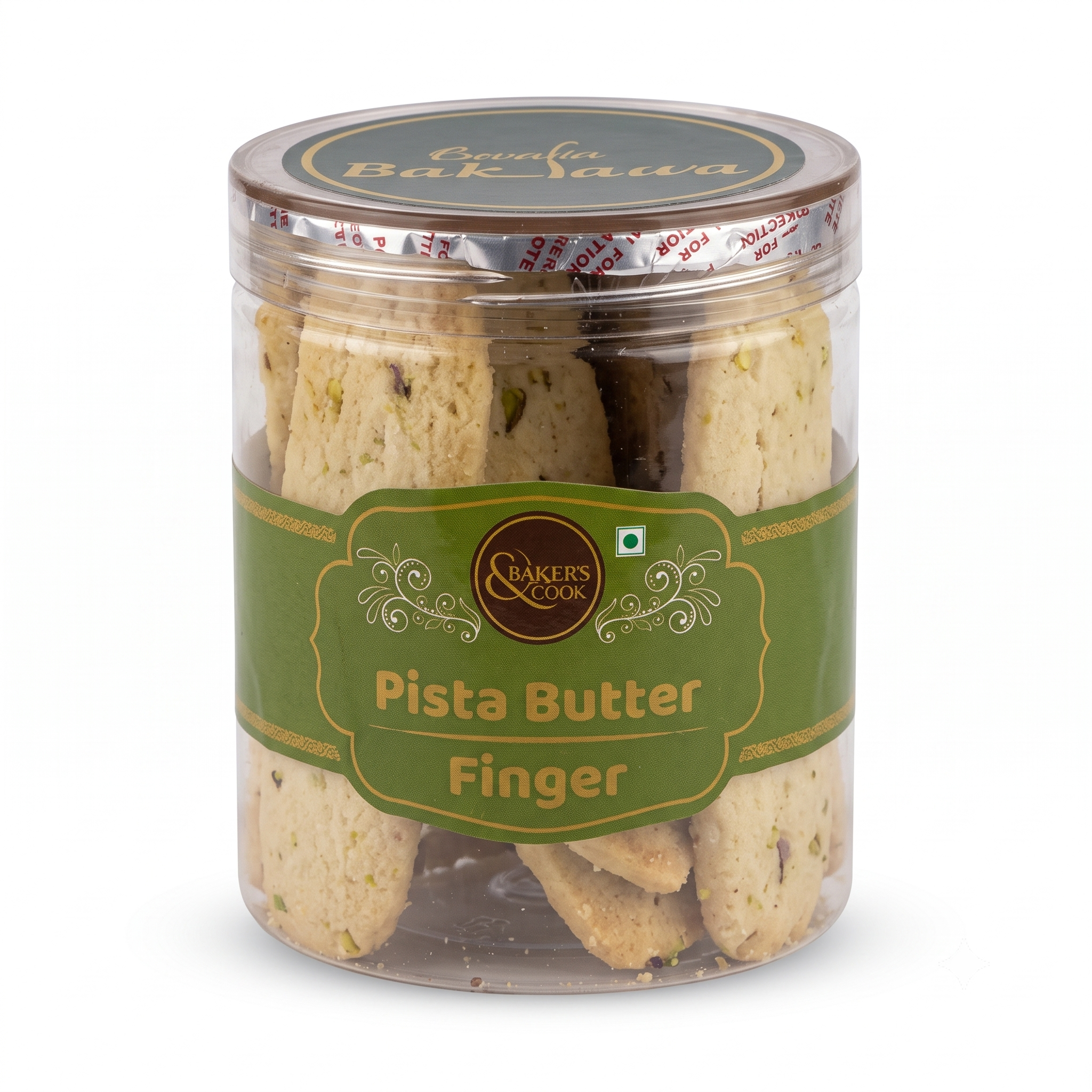 Pista Butter Finger Biscotti