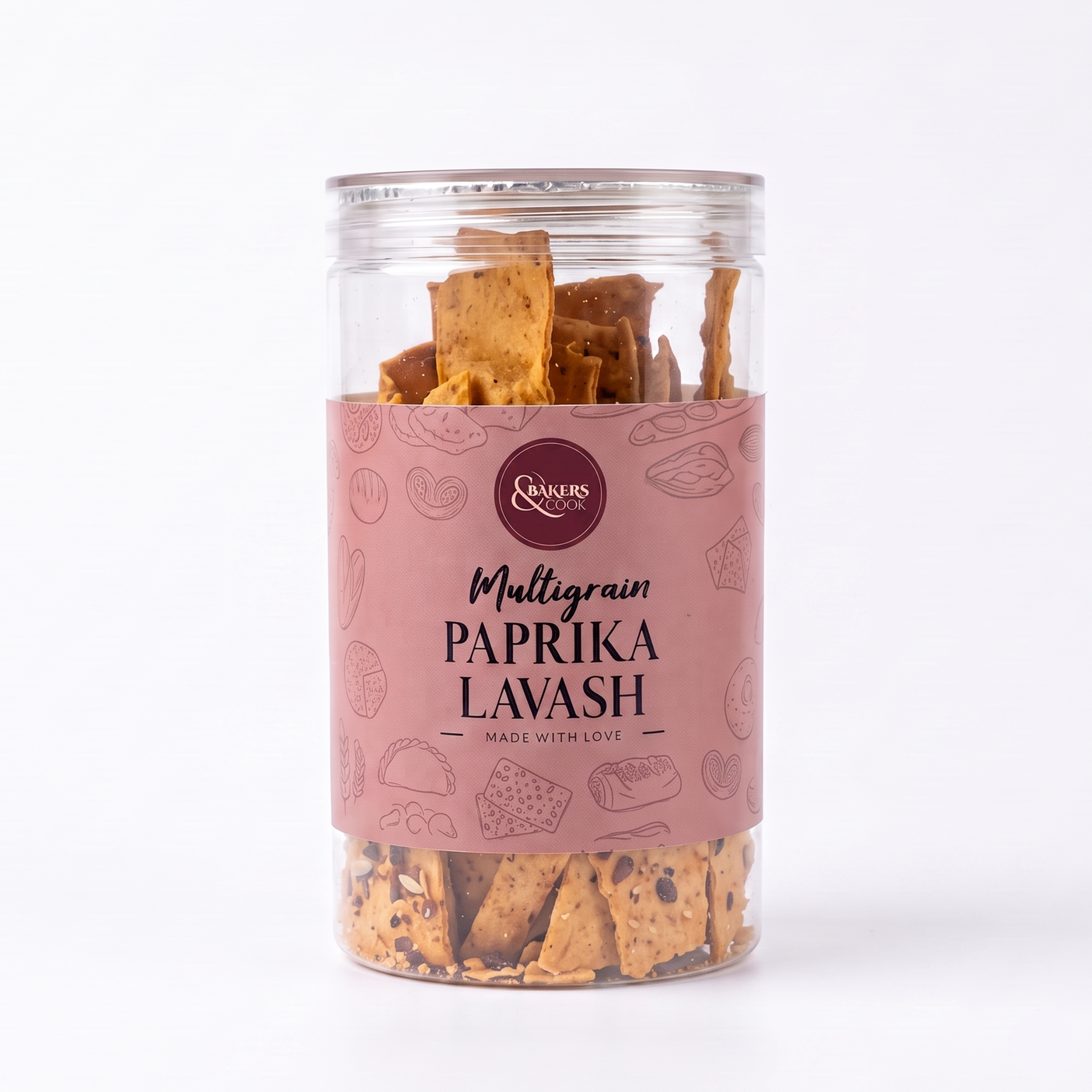 Multigrain Paprika Lavash