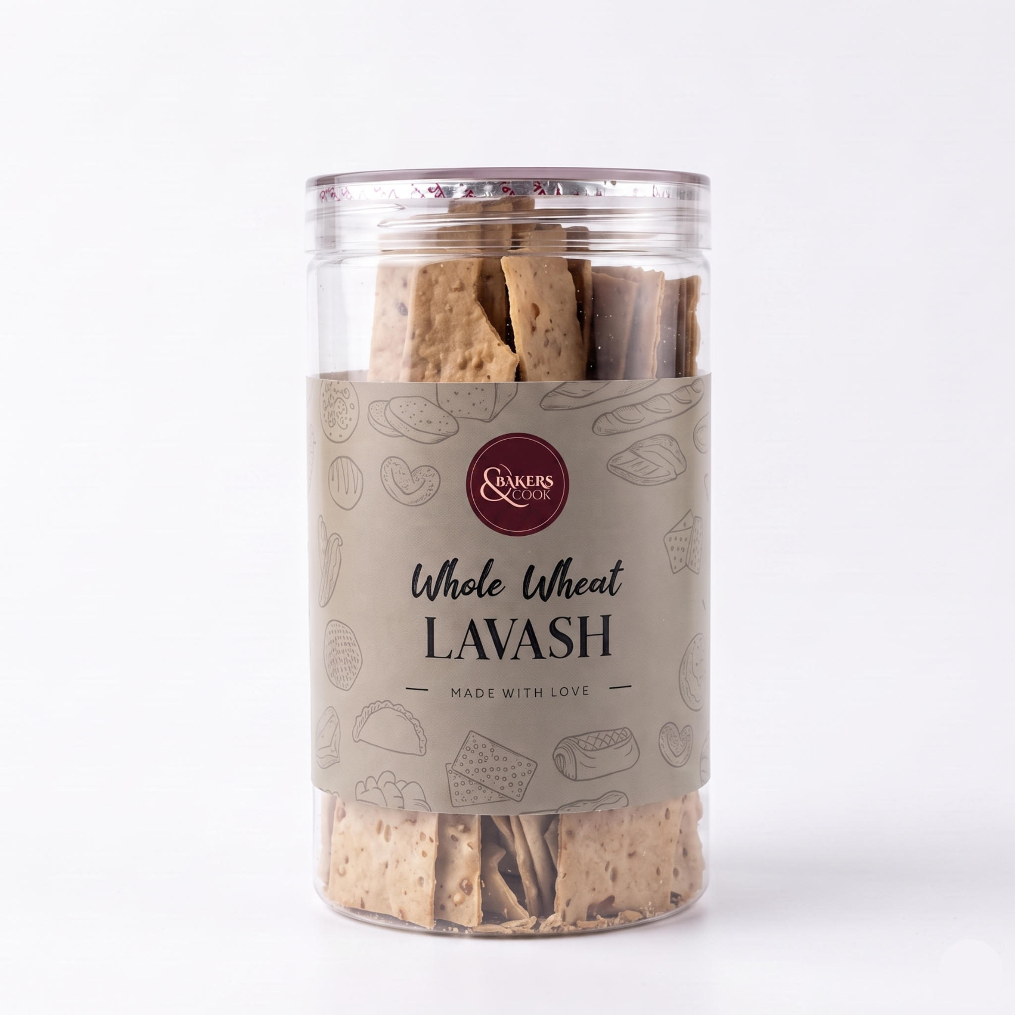 Whole Wheat Sesame Lavash