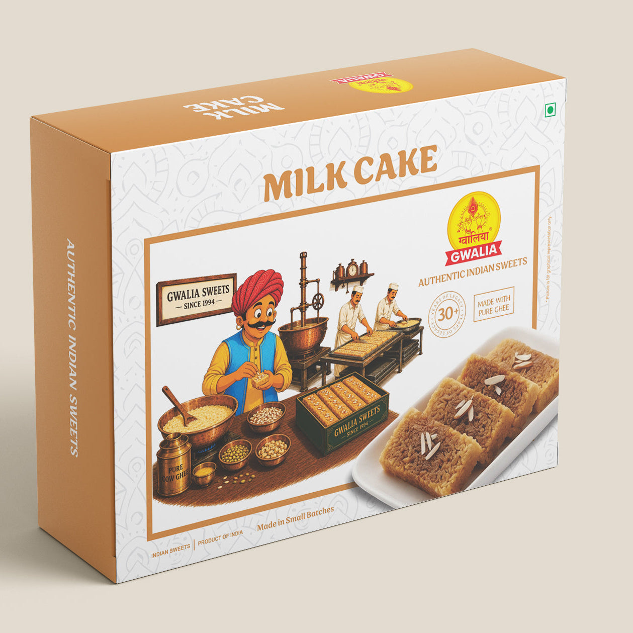 Cow Milk Cake (90g)