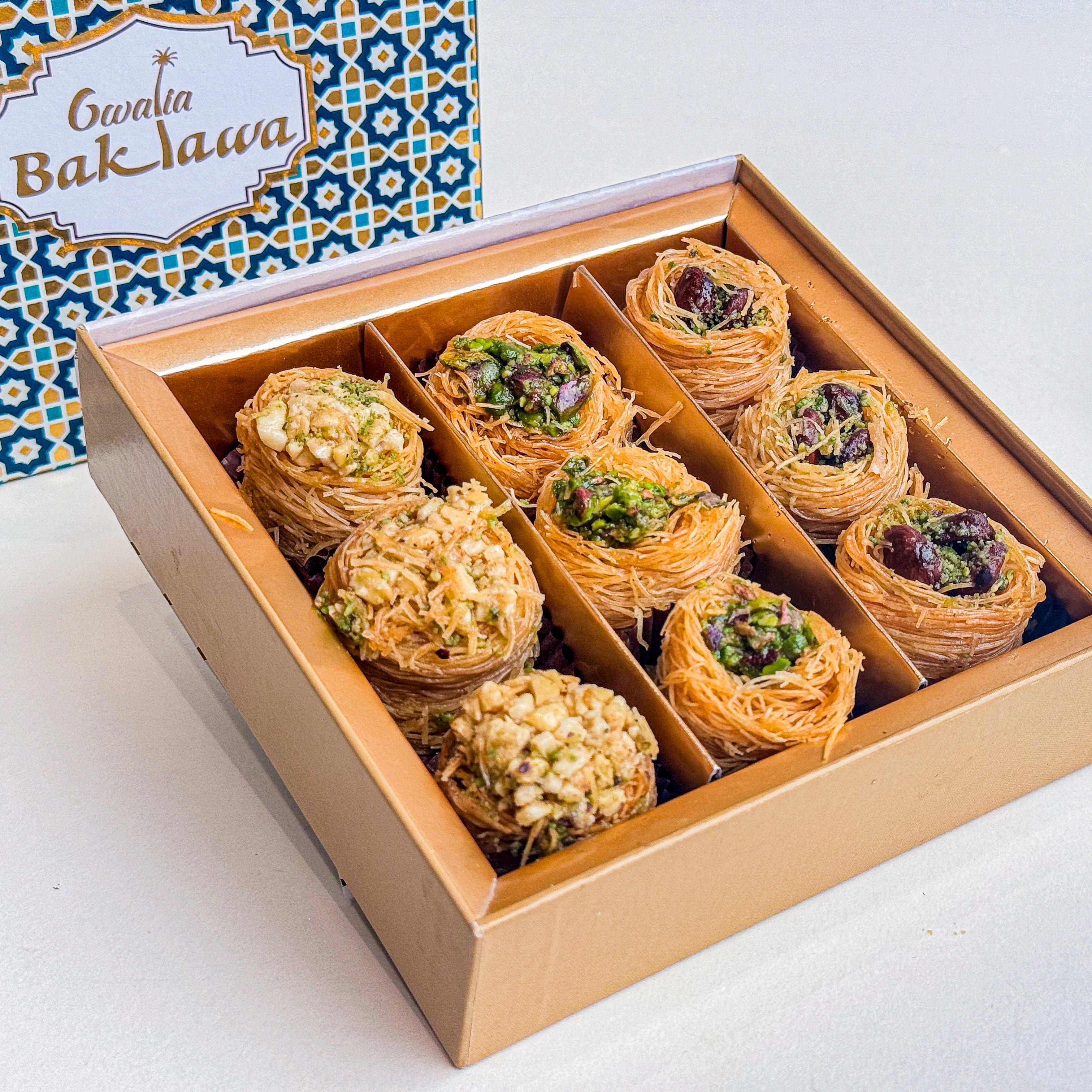 Assorted Birdnest Baklawa Box