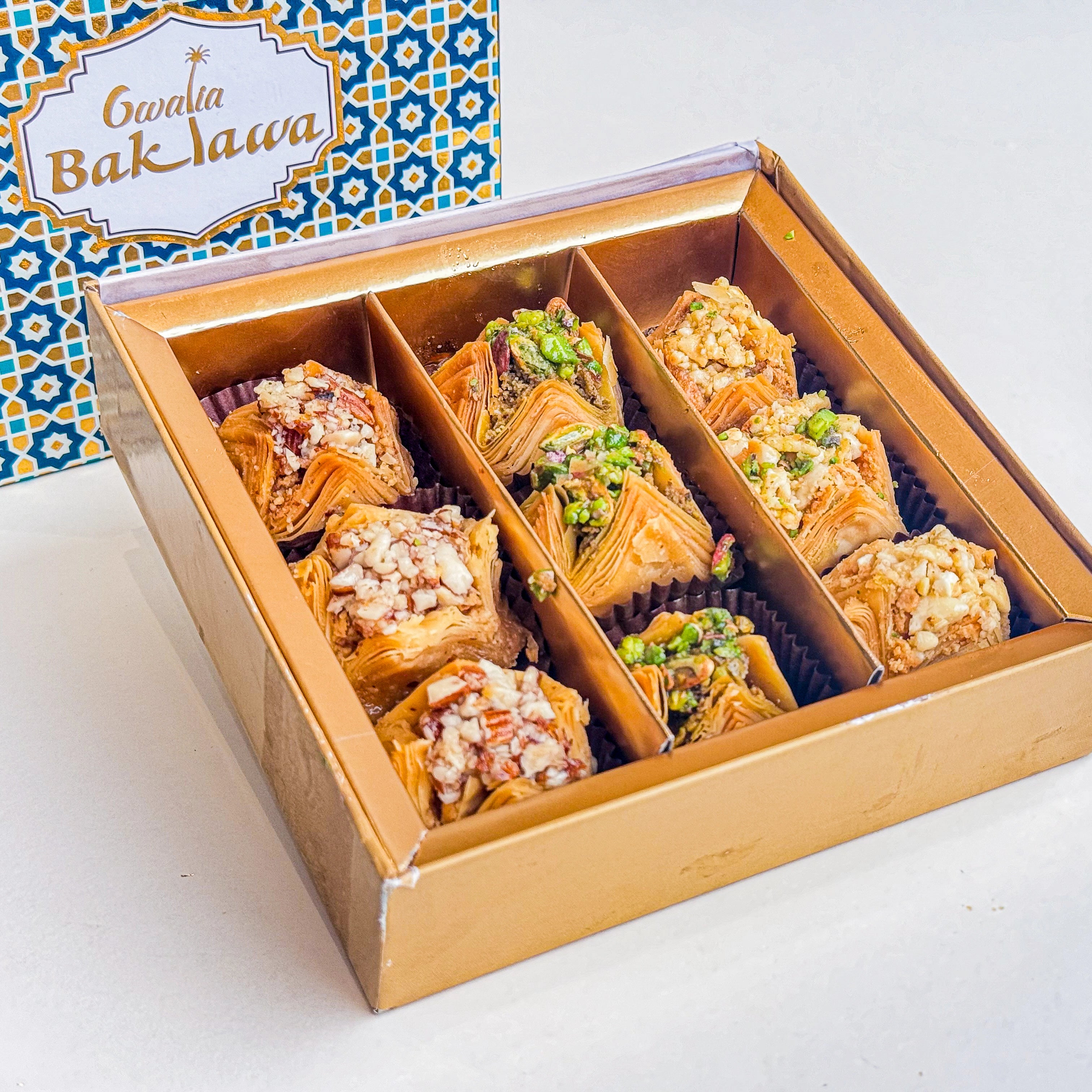 Assorted Tart Baklawa Bax