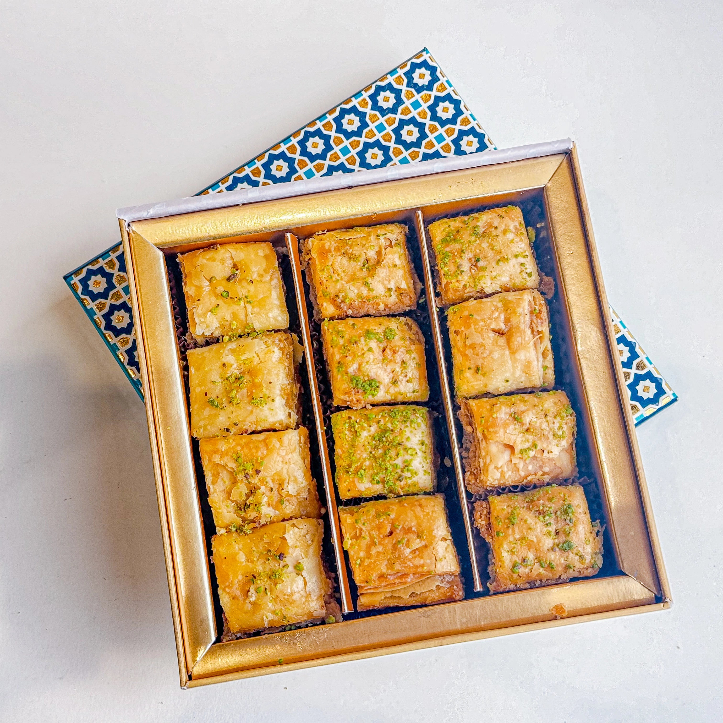 Pistachio Square Baklawa